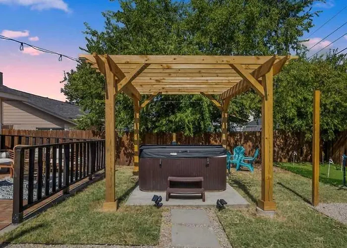 Poolside Paradise Game Fire Pit Hot Tub